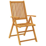 Set da Pranzo da Giardino 9 pz 180x90x75 cm Legno Massello di Acacia