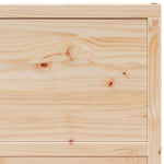 Porta per Granaio 80x208 cm in Legno Massello di Pino