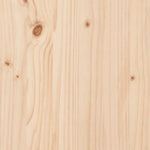 Porta per Granaio 80x208 cm in Legno Massello di Pino