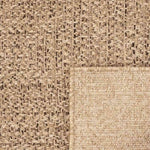 Tappeto ZIZUR Beige 200x200 cm Aspetto Iuta Interni ed Esterni