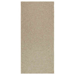 Tappeto ZIZUR Beige 100x200 cm Aspetto Iuta Interni ed Esterni