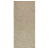 Tappeto ZIZUR Beige 100x200 cm Aspetto Iuta Interni ed Esterni