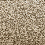 Tappeto ZIZUR Beige 100x200 cm Aspetto Iuta Interni ed Esterni