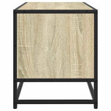 Mobile TV Rovere Sonoma 80x34,5x40 cm Legno truciolato Metallo