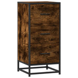 Credenza Rovere Fumo 35,5x35x76 cm in Truciolato