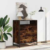 Cassettiera Rovere Fumo 70x41x83,5 cm in Legno truciolato