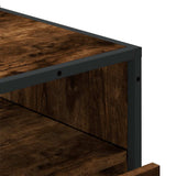 Cassettiera Rovere Fumo 70x41x83,5 cm in Legno truciolato