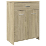 Mobile da Bagno Rovere Sonoma 60x33x80 cm in Legno tecnico