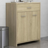 Mobile da Bagno Rovere Sonoma 60x33x80 cm in Legno tecnico