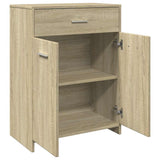Mobile da Bagno Rovere Sonoma 60x33x80 cm in Legno tecnico