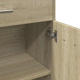 Mobile da Bagno Rovere Sonoma 60x33x80 cm in Legno tecnico