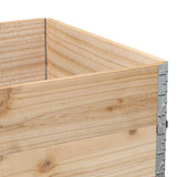 Paretali per Pallet 2 pz 120x80 cm in Legno Massello di Pino