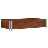 Paretale per Pallet Marrone 100x50cm in Legno Massello di Pino