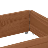 Paretale per Pallet Marrone 150x50cm in Legno Massello di Pino