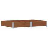 Paretale per Pallet Marrone 150x100cm in Legno Massello di Pino