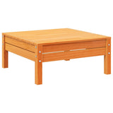 Set Divani Giardino 9 pz con Cuscini Marrone Cera Massello Pino
