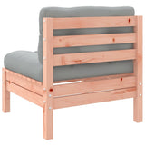 Set Divani da Giardino 8 pz con Cuscini Massello Abete Douglas