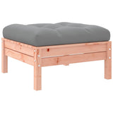 Set Divani da Giardino 8 pz con Cuscini Massello Abete Douglas
