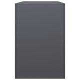 Rastrelliera per Legna da Ardere Antracite 100x40x60 cm Acciaio