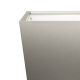 Fioriera da Giardino 30x30x30 cm in Acciaio Corten