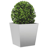 Fioriera da Giardino 40x40x40 cm in Acciaio Zincato