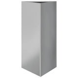Fioriere 2 pz Triangolari 40x34,5x75 cm in Acciaio Zincato