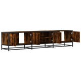 Mobile Porta TV Rovere Fumo 180x35x41 cm in Truciolato