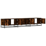 Mobile TV Rovere Fumo 210x35x41 cm in Truciolato