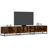 Mobile Porta TV Rovere Fumo 240x35x41 cm in Truciolato