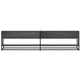 Mobile Porta TV Grigio Sonoma 180,5x40x46 cm in Truciolato
