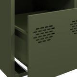 Credenza Verde Oliva 39x35x103,5 cm in Acciaio