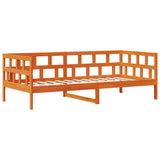 Divano Letto con Cassetti senza Materasso 90x200 cm Legno