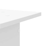Supporti Altoparlanti 2 pz Bianchi 30x30x40cm Legno truciolato