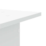 Supporti Altoparlanti 2 pz Bianchi 30x30x40cm Legno truciolato