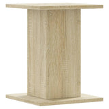 Supporti Altoparlanti 2 pz Rovere 30x30x40 cm in truciolato