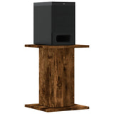 Supporti Altoparlanti 2 pz Rovere 30x30x40 cm Legno truciolato
