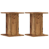 Supporti Altoparlanti 2 pz Legno 30x30x40 cm Legno truciolato