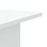 Supporti Altoparlanti 2 pz Bianchi 30x30x40cm Legno truciolato