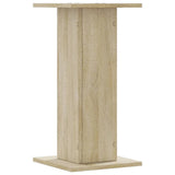 Supporti Altoparlanti 2 pz Rovere 30x30x40 cm in truciolato