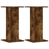 Supporti Altoparlanti 2 pz Rovere 30x30x40 cm Legno truciolato