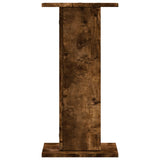 Supporti Altoparlanti 2 pz Rovere 30x30x40 cm Legno truciolato