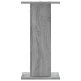 Supporti Altoparlanti 2 pz Grigio 30x30x40 cm in truciolato