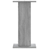 Supporti Altoparlanti 2 pz Grigio 30x30x40 cm in truciolato