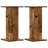 Supporti Altoparlanti 2 pz Legno 30x30x60 cm Legno truciolato