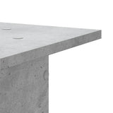 Supporti Altoparlanti 2 pz Grigio 30x30x80 cm Legno truciolato