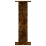 Supporti Altoparlanti 2 pz Rovere 30x30x80 cm Legno truciolato