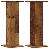 Supporti Altoparlanti 2 pz Legno 30x30x80 cm Legno truciolato