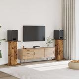 Supporti Altoparlanti 2 pz Legno 30x30x80 cm Legno truciolato