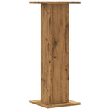 Supporti Altoparlanti 2 pz Rovere 30x30x80 cm in truciolato