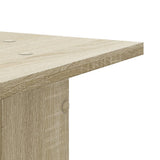 Supporti Altoparlanti 2 pz Rovere 30x30x95 cm in truciolato
